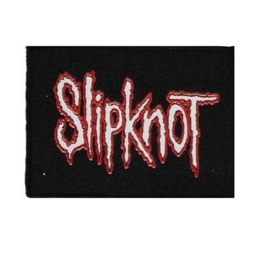 Нашивка Slipknot надпись (110Х90)