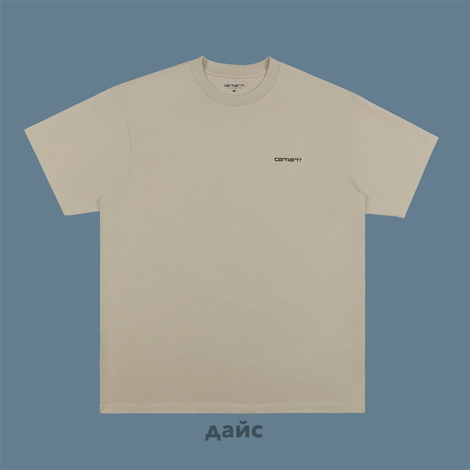 Футболка мужская Carhartt WIP Script Embroidery