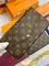 Клатч Louis Vuitton Felicie канва Monogram коричневый