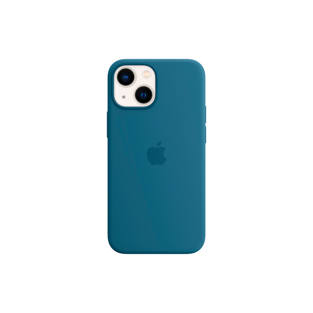 Силиконовый чехол с поддержкой MagSafe Apple Silicone Case для iPhone 13 mini, Blue Jay (Полярная лазурь)