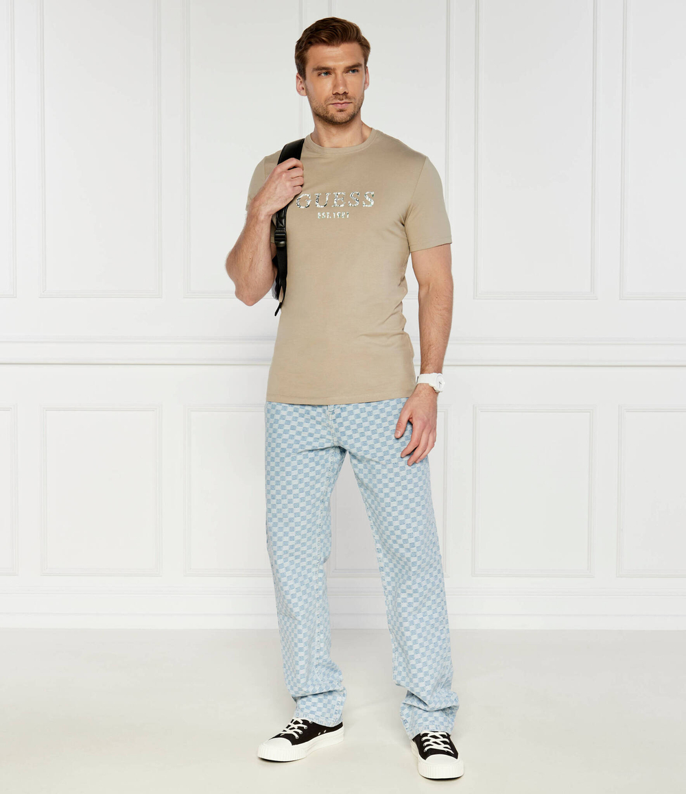 Футболка GUESS - бежевый(M4YI38 J1314)