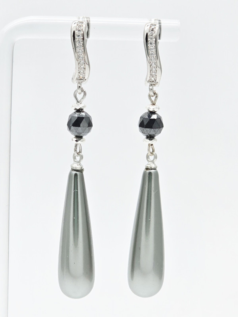 91003709 Серьги Selena Pearls