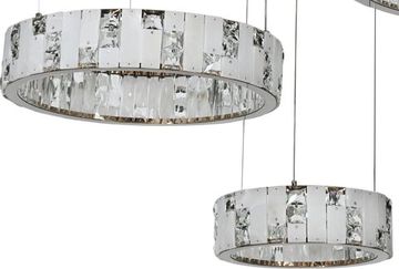 Люстра подвесная LED 150W 2800К-6500К 4015/09/03P хром Cherruti Stilfort