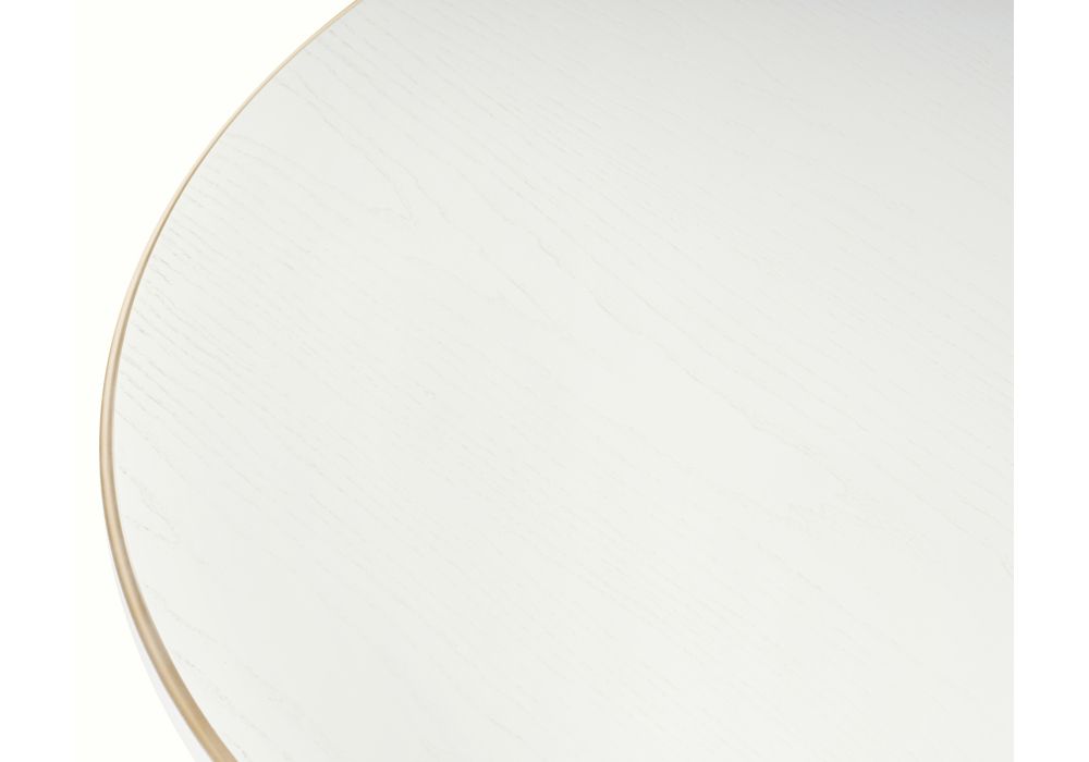 Стол Авилла 150(200)х110х77 молочный / золото