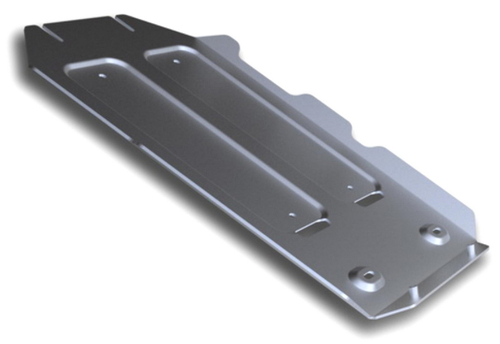 Защита КПП Rival для Infiniti Q50 (V - 2.0; 3.5 Hybrid) 2013-2020, штампованная, алюминий 3 мм, с крепежом, 333.2418.1