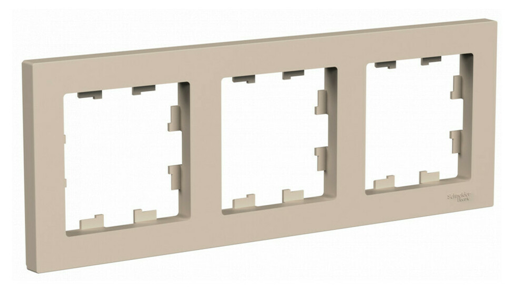ATN001203 Schneider AtlasDesign Рамка 3гн песочный