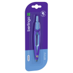 Циркуль металлический, 135мм, голубой "Envy" (Berlingo)