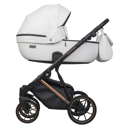 Детская коляска Riko Basic Montana Premium Copper 2 в 1 11 White