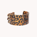 Браслет Nature Bijoux, Jaguar, со вставкой из рога с принтом, тигровым глазом и перламутром, NB25.2-