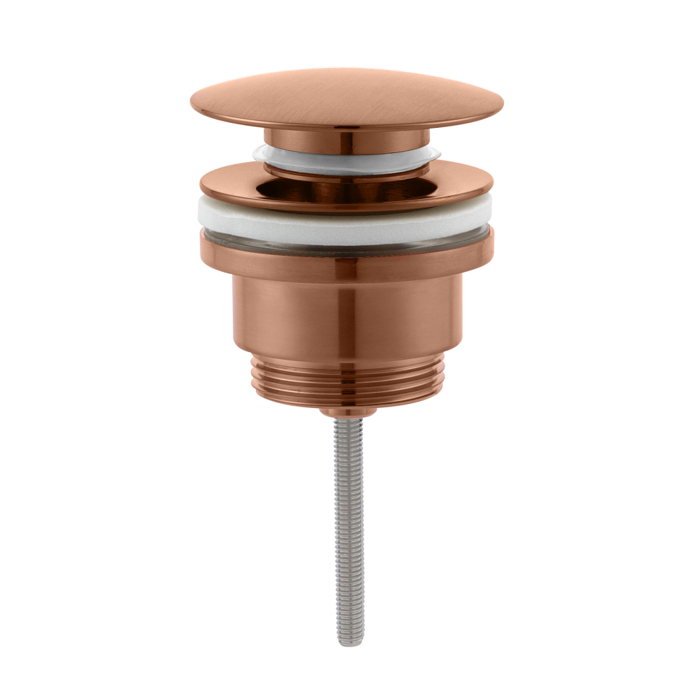 Донный клапан универсальный (Роз. Золото)  GANZER  (50/1шт)