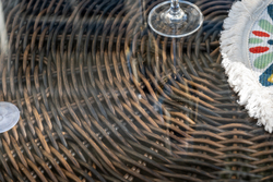 "Барселона" лаунж-зона из искусственного ротанга, цвет коричневый