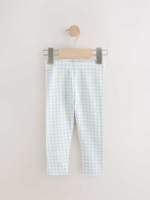 Легинсы для девочки Next AG9-943, 3 шт., Голубой, Кремовый