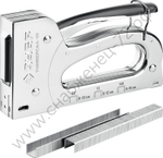 ЗУБР Универсал-10 4-в-1: 53 (A/10/JT21) 23GA (6-10 мм)/140 (G/11/57) 20GA(6-10 мм)/53F/13, Универсальный компактный степлер (31525)