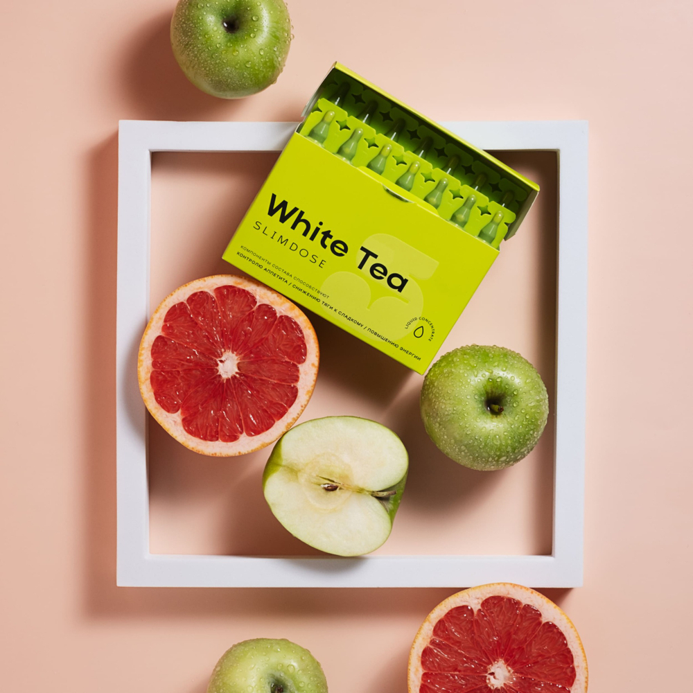 White Tea Белый чай для регуляции аппетита 28 монодоз, снижает аппетит