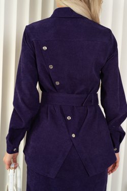 Рубашка из микровельвета