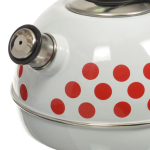 Чайник сталь, эмал, 3.5 л, свист, руч консоль, Рубин, С2326, бел, T04/35/03/02/ 04/ 05/ 08/ 021/ 28