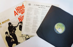 Винтажная виниловая пластинка LP The Beatles A Hard Days Night (Japan 1969) (No Obi)