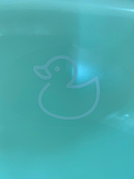 Ванна детская "Уточка" со сливом 102см (light green-салатовый)