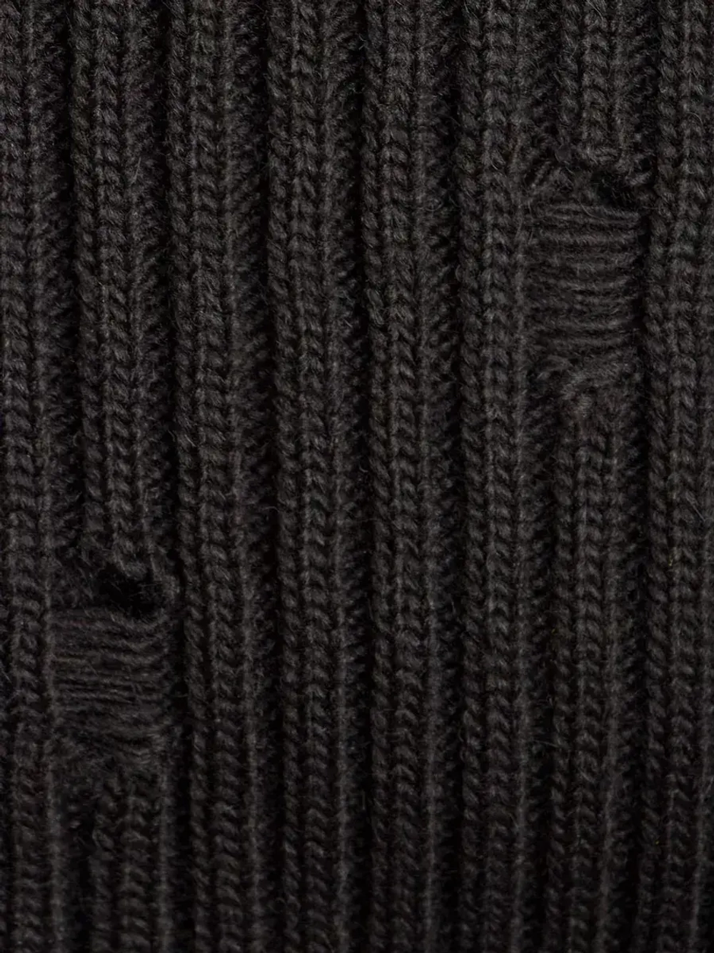 Шапка бини рваная осенняя и снуд