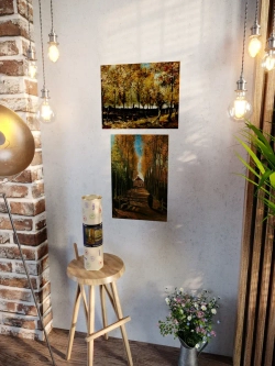 Картины-наклейки на стену для декора интерьерные №74