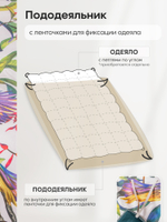 Комплект постельного белья Сатин Премиум на резинке CPAR020