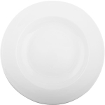 Тарелка для пасты «Белая» Принц;фарфор;D=300,H=55мм;белый (Цвет: белый)