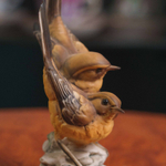 Фарфоровая композиция «Пара птиц»