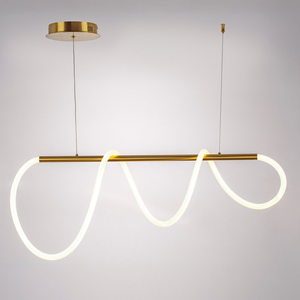 637083 Люстра CORINTO 40W LED 2850LM ЗОЛОТО 3000K IP20