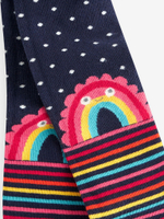 Колготки хлопковые для девочки Next 967-042, Темно-синий