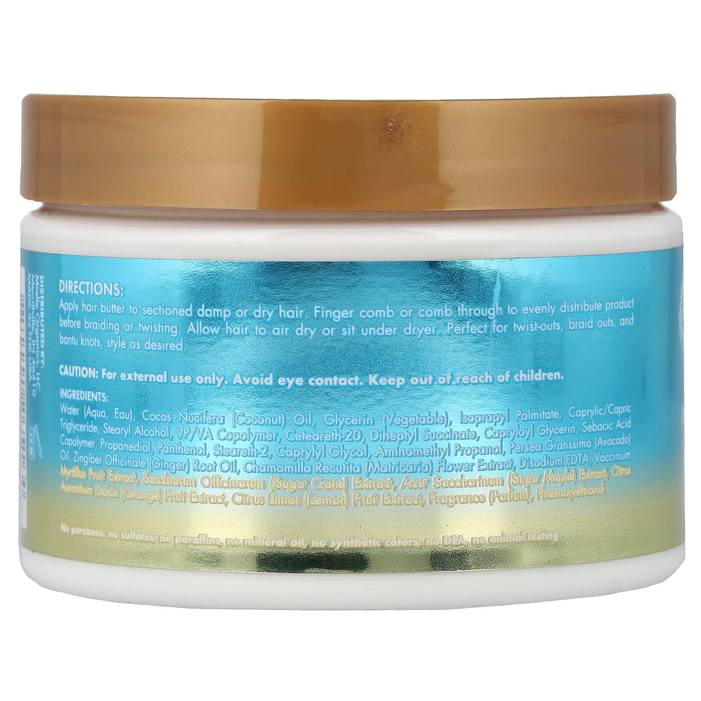 Mielle, Moisture RX™, увлажняющее масло для волос, гавайский имбирь, 340 г (12 унций)