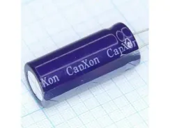 Конденсатор электролитический 100мкФ 400в 85°С GS / 18х35 / Capxon