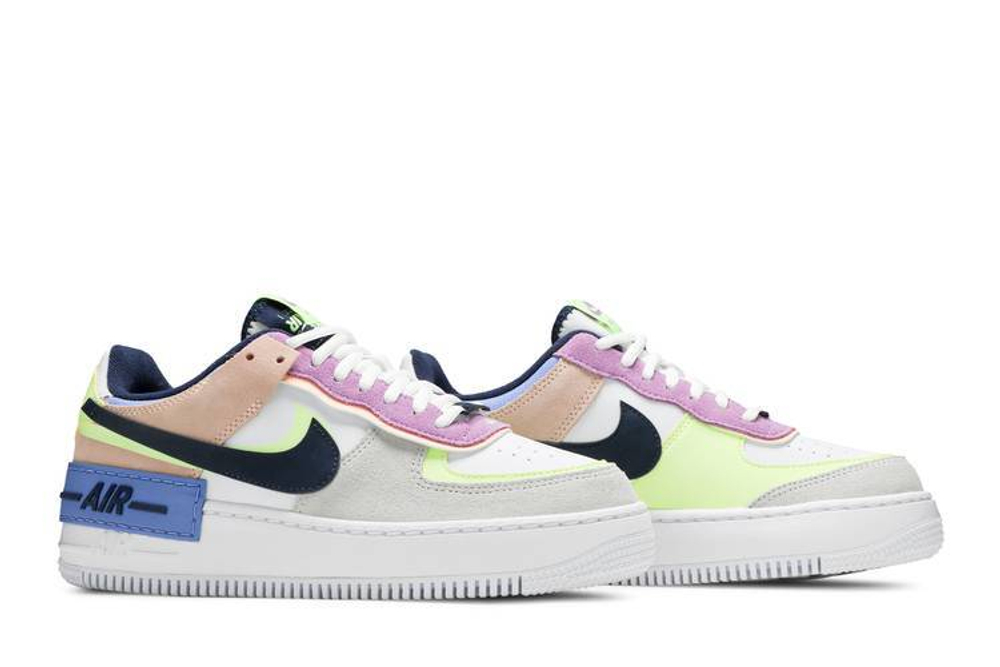 Кроссовки Nike Air Force 1 Low Shadow (Женская размерная сетка)