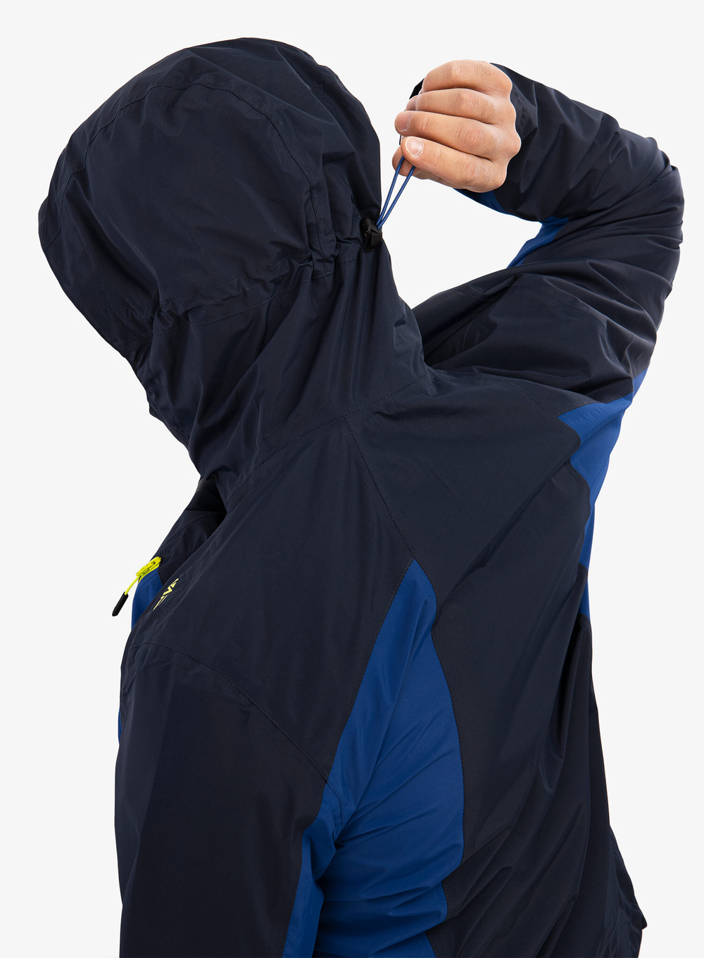 Куртка CMP Man Jacket Fix Hood , артикул 32Z5007, цвет Black Blue (N950)