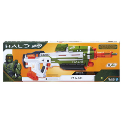 Nerf - Моторизованная пусковая установка Halo MA40 + 10 дротиков E9262
