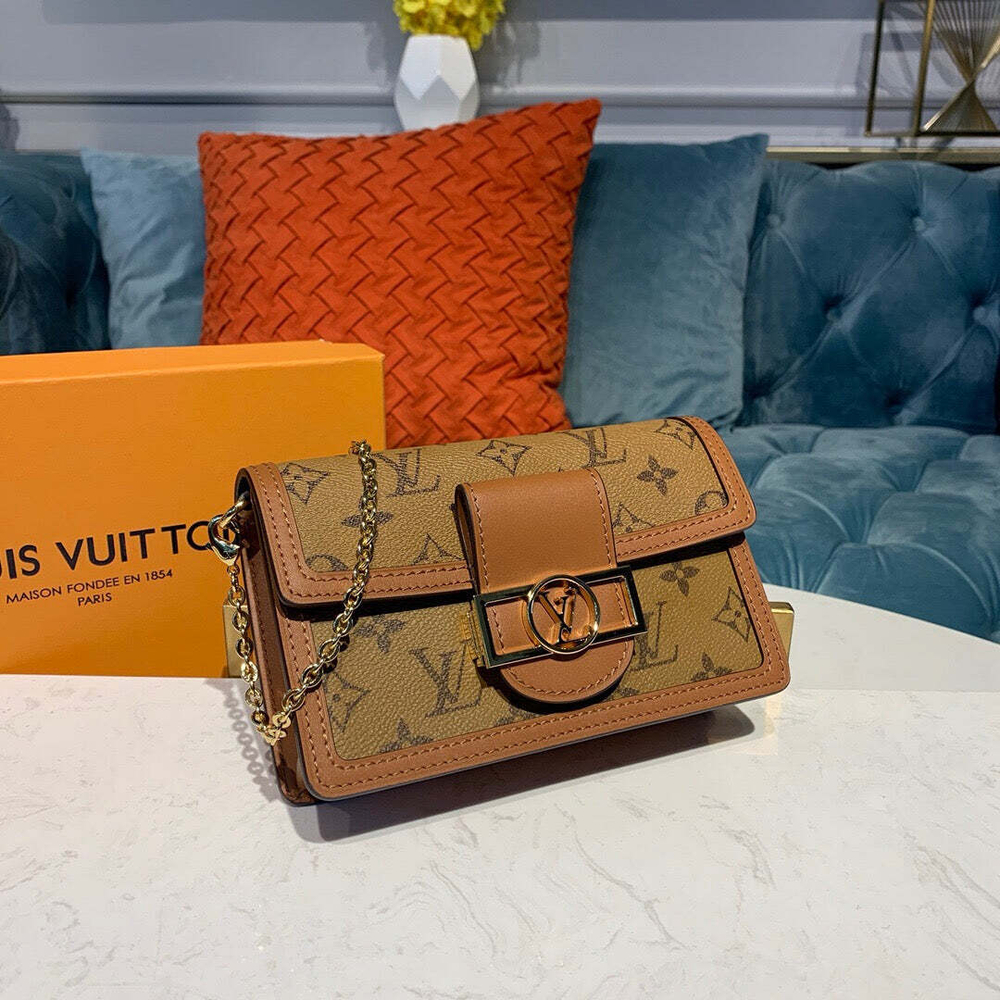 Louis Vuitton Dauphine Chain Wallet