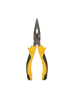 Никелированные длинногубцы Inforce 160мм 06-18-46