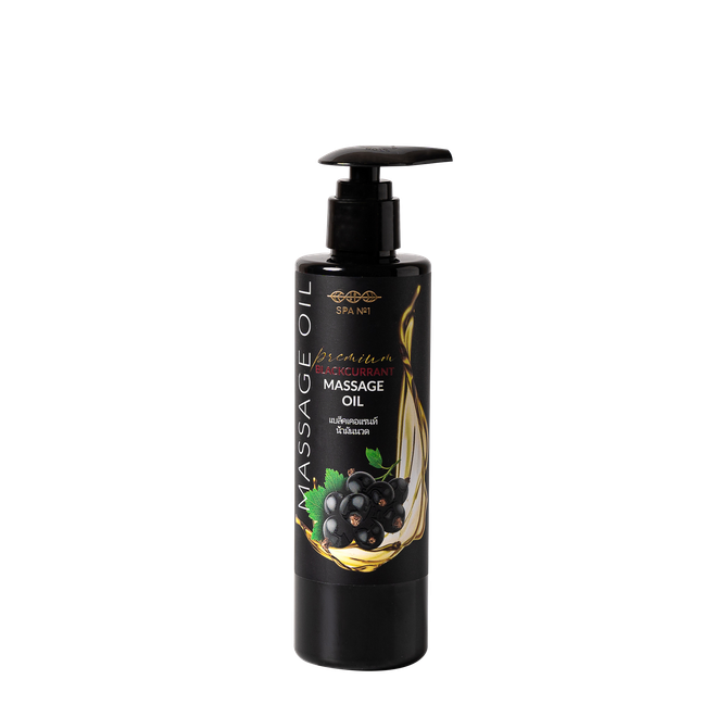 Массажное масло сочная смородина Premium  250 мл