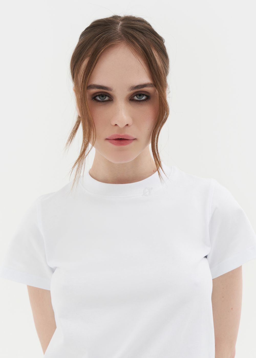 Женская футболка классическая Woman t-shirt Basic white