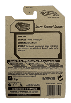 Hot Wheels Treasure Hunt Chevy Camaro Concept (2010)