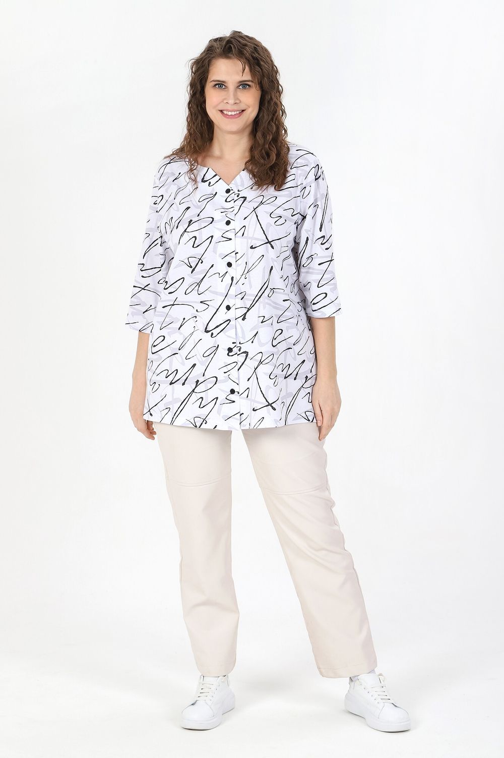 Блузка Мода-2 Виотекс БЕЛЫЙ