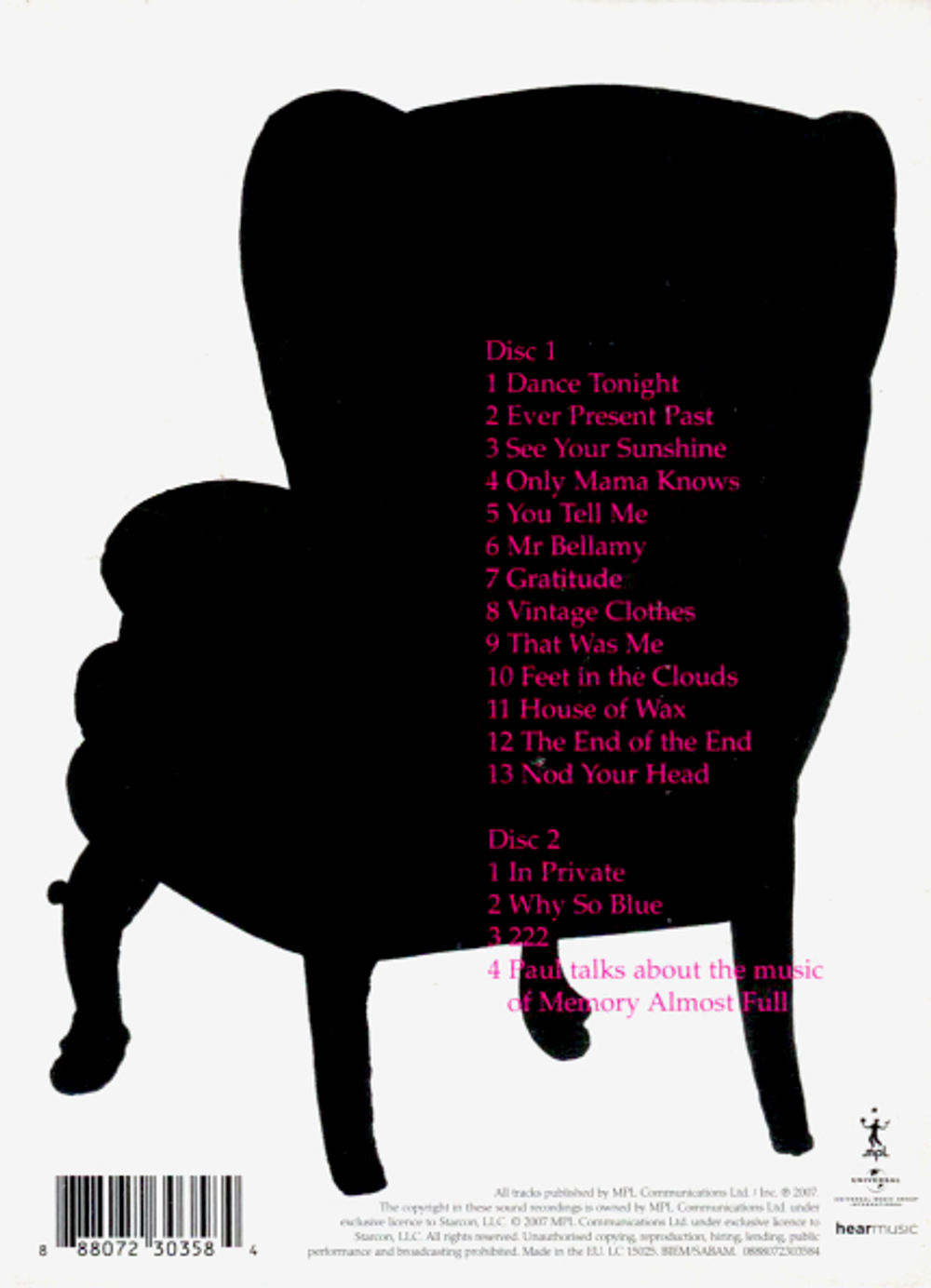 Paul McCartney / Memory Almost Full (Limited Edition)(2CD)