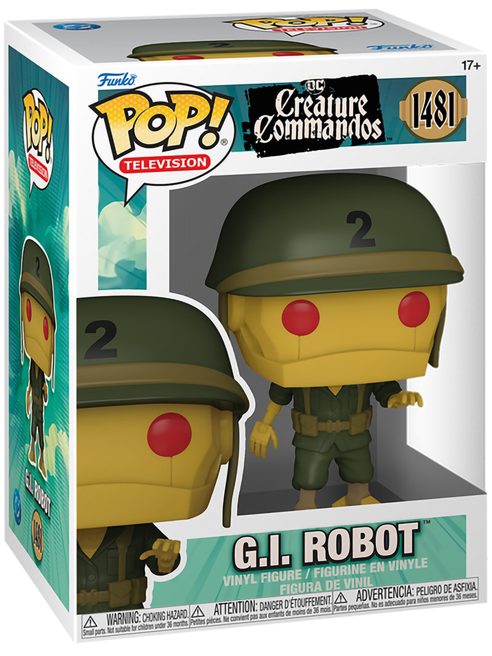 Фигурка Funko POP! TV DC Creature Commandos G.I. Robot (1481) 81033