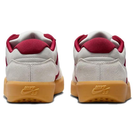 NIKE SB Force 58 Кроссовки для скейтбординга Низкие Серый Красный Унисекс