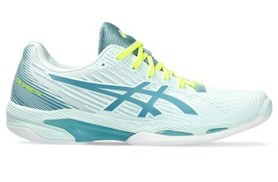 Женские Кроссовки теннисные Asics Solution Speed FF 2 Indoor - soothing sea/gris blue