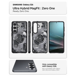 Чехол Spigen Ultra Hybrid Mag Magsafe Galaxy S26 Zero One Black