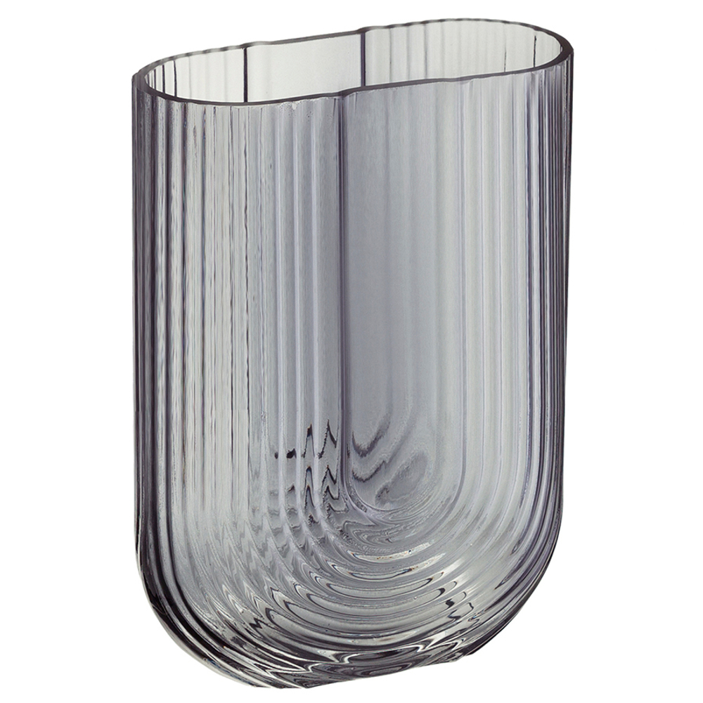 Ваза florenty, 23,5 см, серая