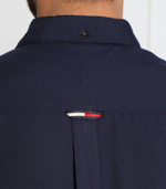 рубашка solid flannel Tommy Jeans - темно-синий(DM0DM15126)