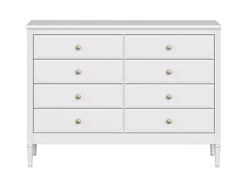 Комод Elit 8 ящиков (белый)