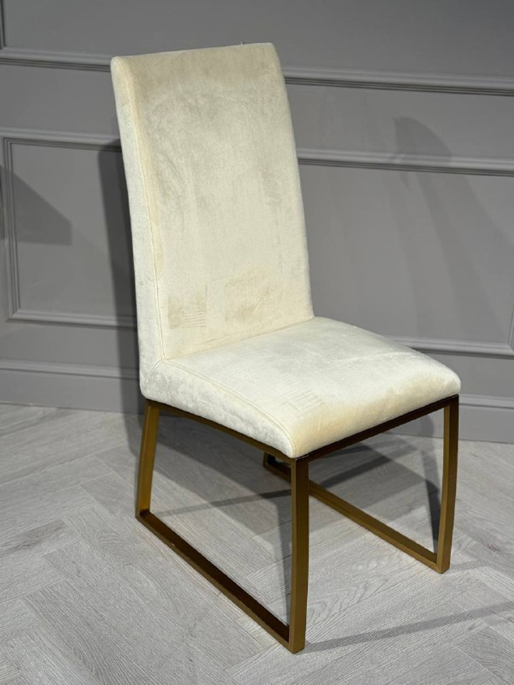 Стул обеденный Ist Casa Милан, 63х45х99, бежевый, матовое золото