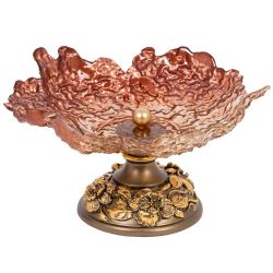 Фруктовница-конфетница Лето Бронза